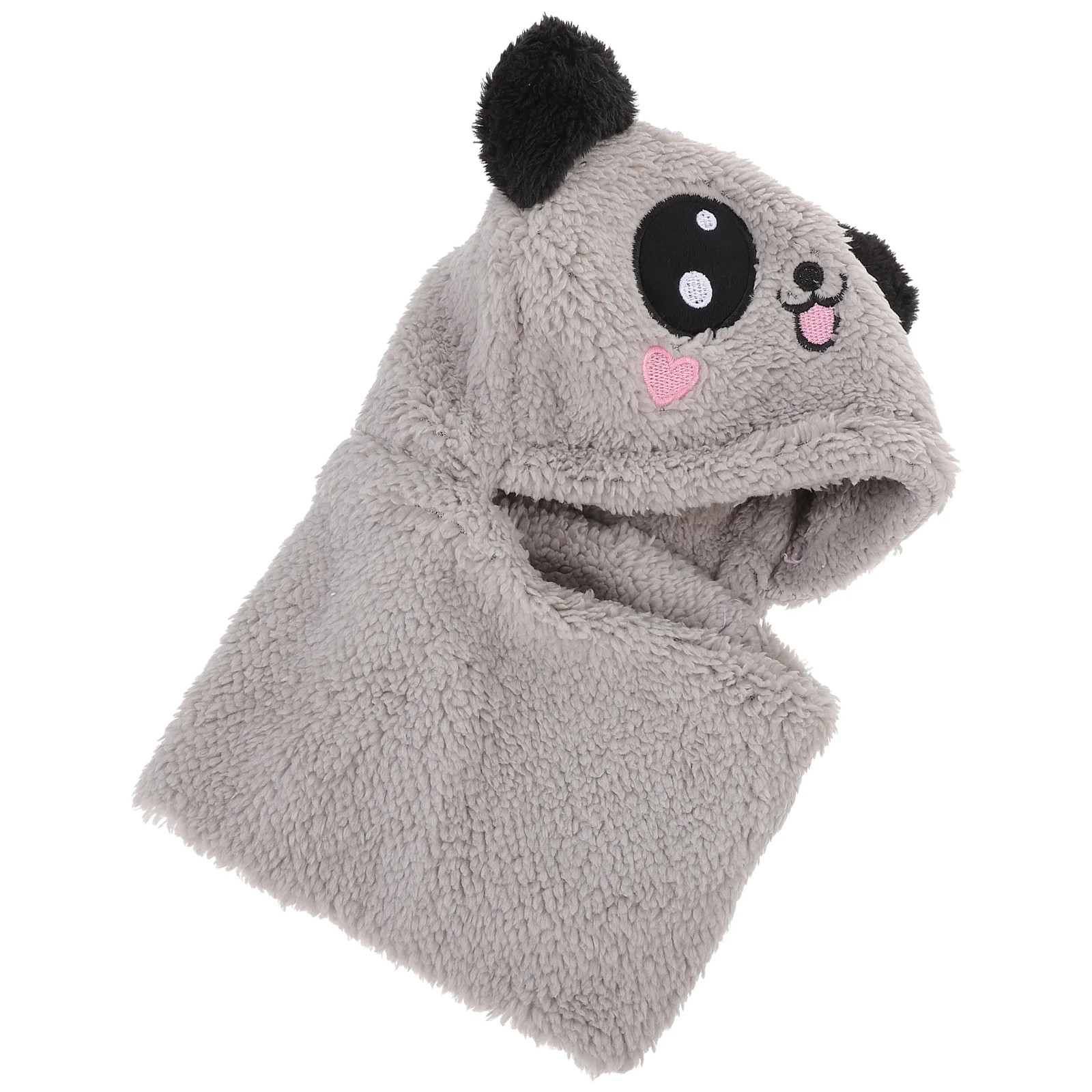 

Children Hat Scarf Kids and Warm Hood Hooded for Winter Neck Warmer Toddler Girl