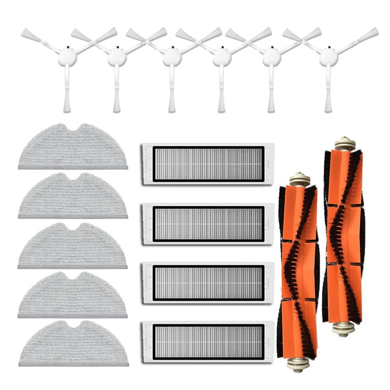 

Hepa фильтр основная боковая щетка Швабра для Xiaomi Mijia 1C / STYTJ01ZHM T1 Dreame F9 аксессуары для робота-пылесоса