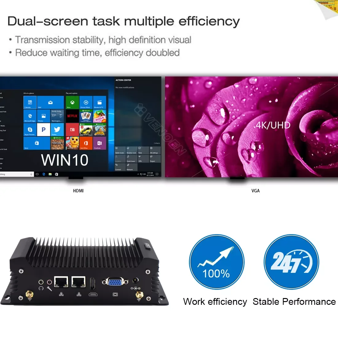 Рисунок 6 - HYSTOU безвентиляторный ПК Intel