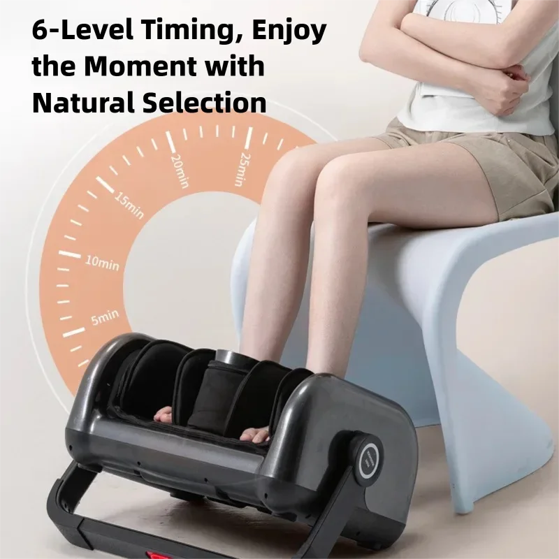 Electric Foot Massager with Heat and Kneading Roller
