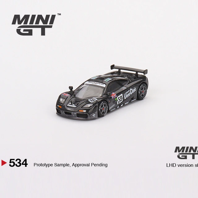 MINIGT 1:64 Le Mans 24Hr Winner F1 GTR #59 1995 Alloy car Model