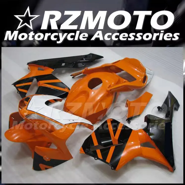 

New ABS Whole Motorcycle Fairings Kit Fit For HONDA CBR600RR F5 2003 2004 03 04 Bodywork Set Orange Black