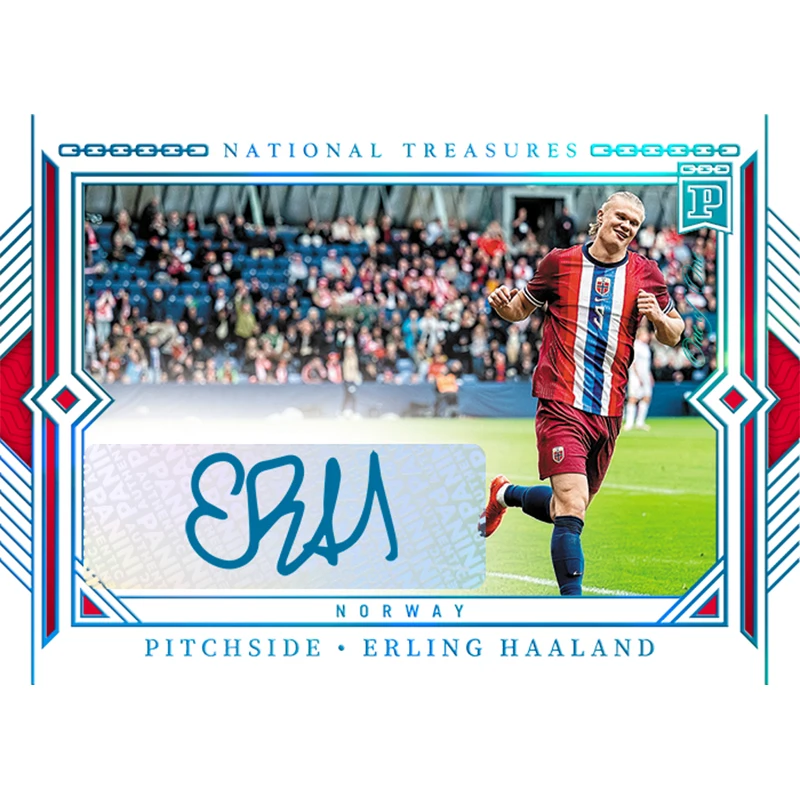 Fai da te fatto in casa Panini Star Card Lionel Messi Erling Haaland Cole Palmer Collezione di personaggi Carta Giocattoli Regalo