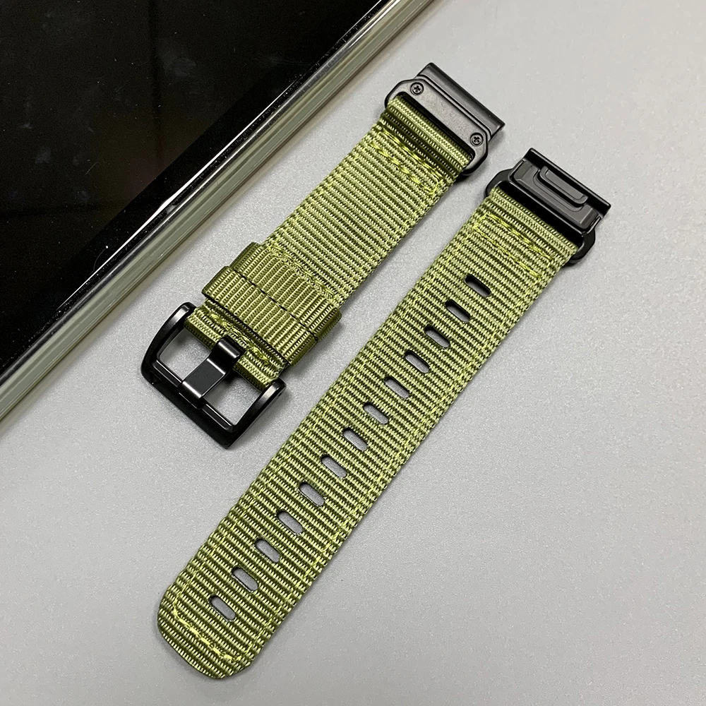 Nylon Braided QuickFit Sports Strap, 22mm/26mm