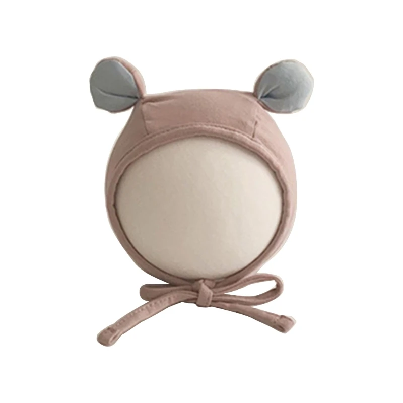 

Милая детская шапка с героями мультфильмов и ушками, мягкая и удобная детская кепка на шнуровке, стильные детские шапочки, для и