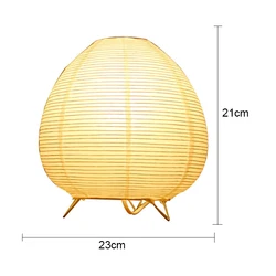 Nordic LED Wabi Sabi Style Table Lamp (EU Plug)