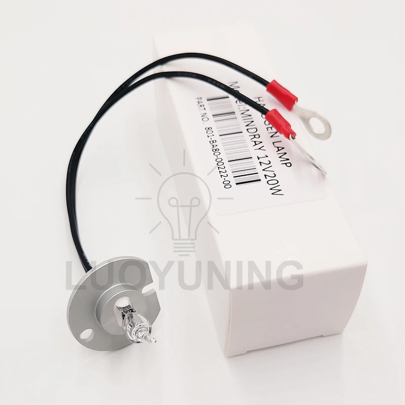 Halogen Lamp 12V 20W For Mindray BS-200 BS-220 BS-230 BS-240 BS-260 BS-300 BS-430 BS-450 BS-620 Biochemical Analyzers