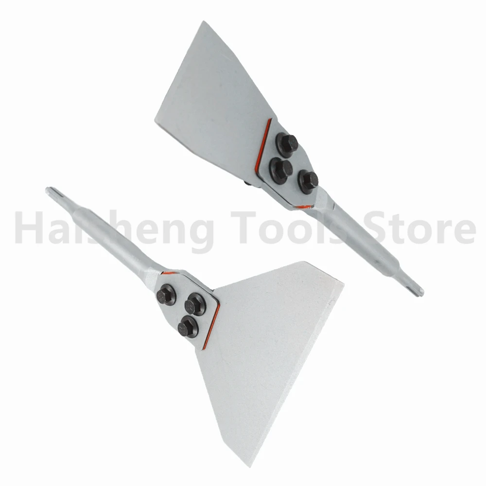 SDS Plus Floor Scraper Electric Hammer Replaceable Blade Scaling Chisel Shovel for Tile Brick Concrete Wall Removal Tools 4