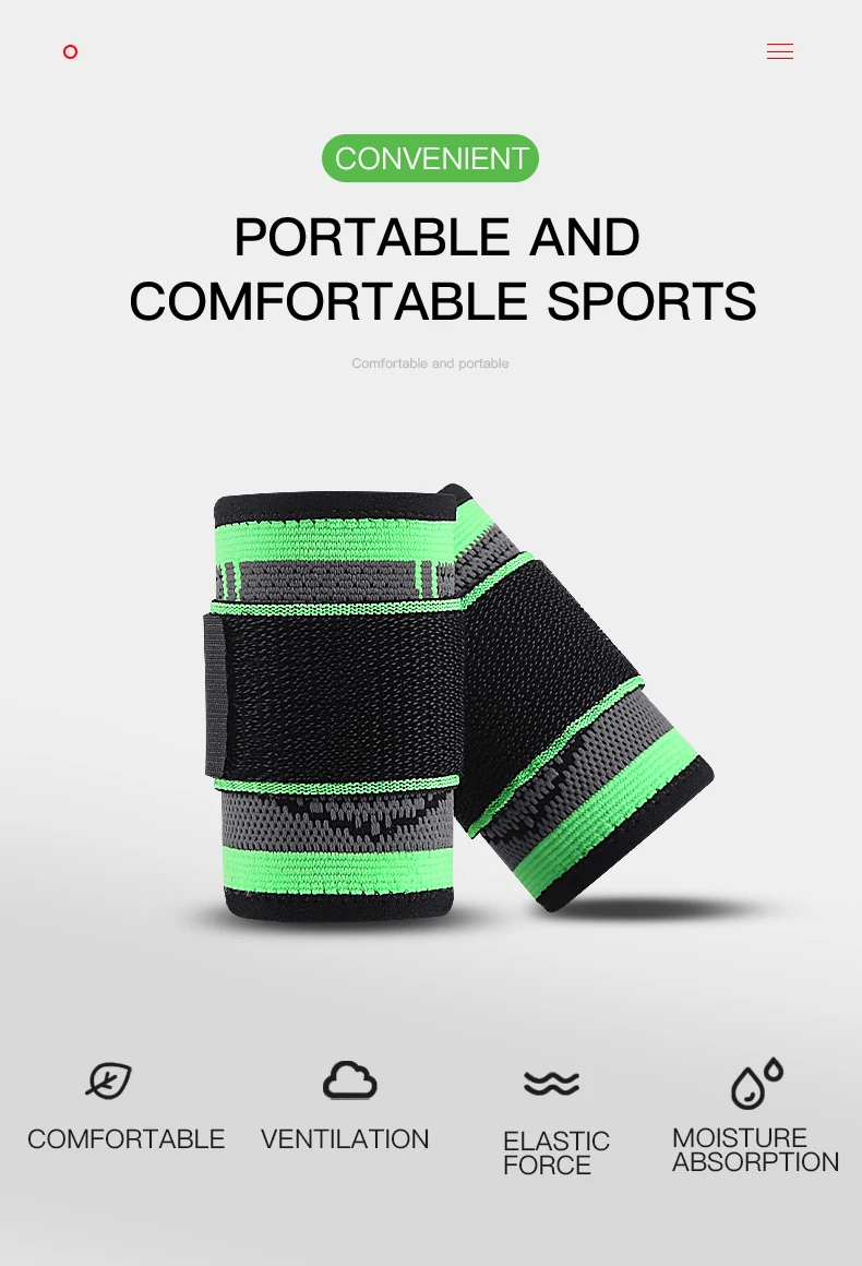 Description Picture 4 of item1 PCS Kyncilor Fitness Sports Wrist Guard Weightlifting Dumbbell Horizontal Push Kettlebell Fitness Stable Joint Wrist Guard