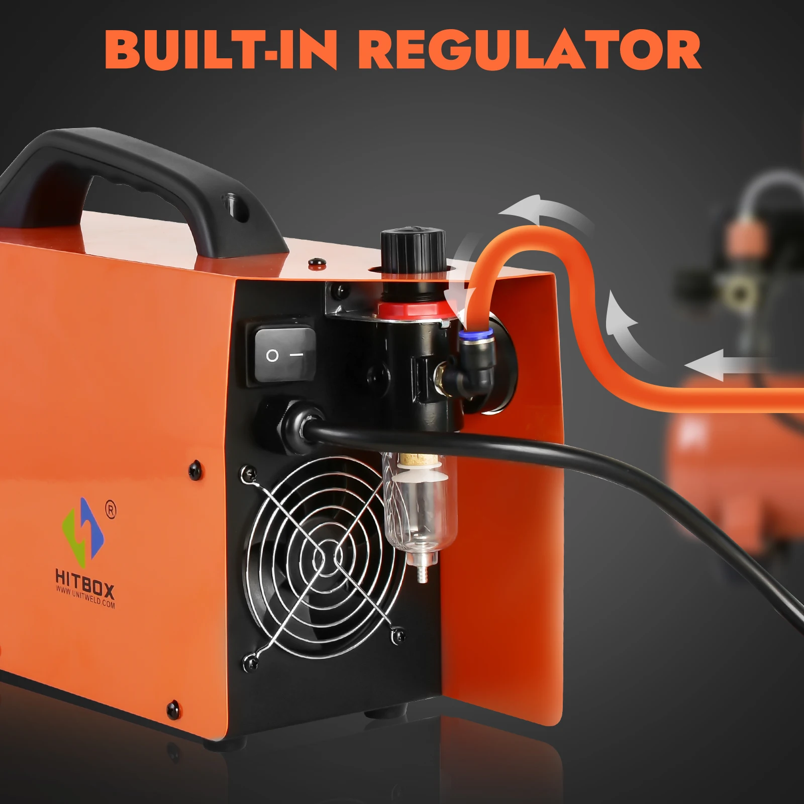 HITBOX 220V Plasma Cutter Machine HBC5500  Non-touch 55Amp DC Air Clean Cutting Machine 16mm For Carbon Steel Stainless Steel 2