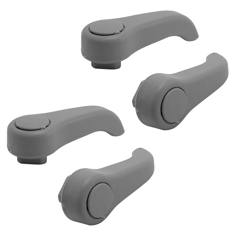 4x Grey Seat Adjustable Wrench Seat Adjustment Lever Handle For 1998