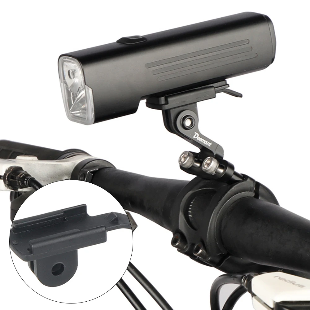 Bicycle Headlight Holder Stand Base For GoPro Interface Light Clip Buckle