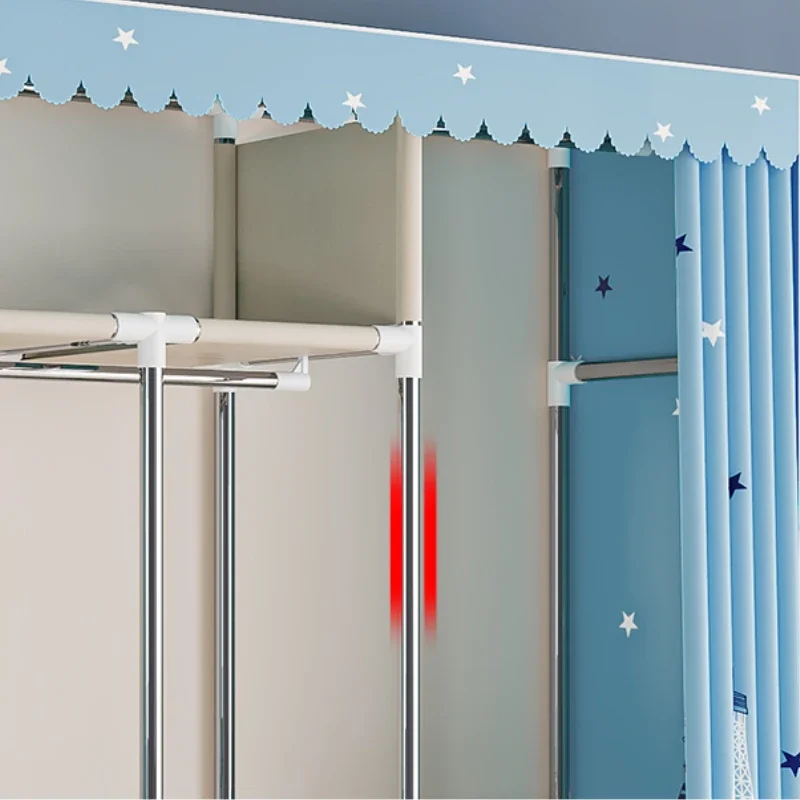 Furniture Wardrobe Children's Wardrobe Dress Girls Kids Child Clothes Closet Storage Organizer Modular Cabinet Baby Girl Room