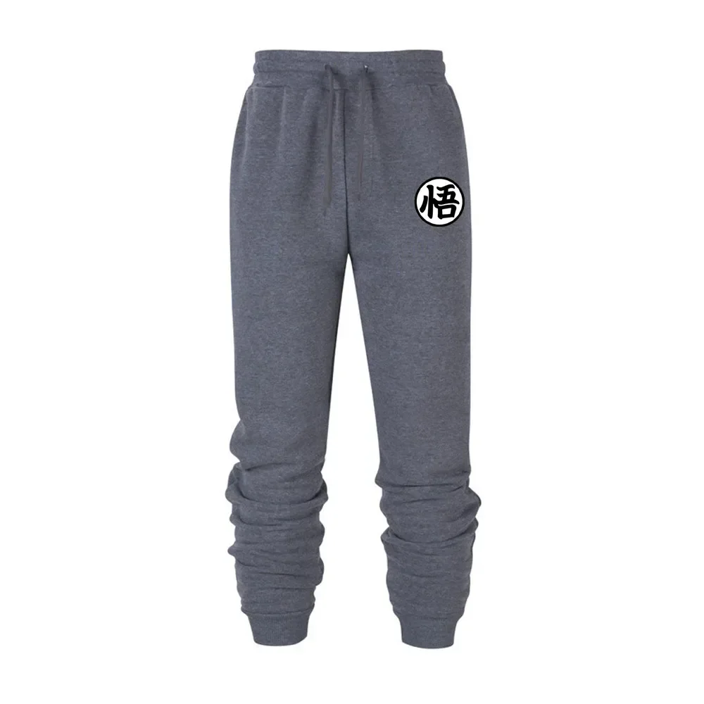Brand fitness men Sweatpants trousers Sports clothes high quality Joggers Sweat Pants Japan Anime Goku Print Hip Hop Streetwear