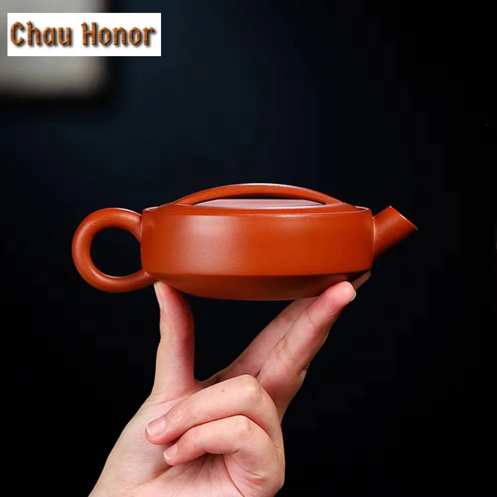 190/210ml Antique Yixing Purple Clay Hanwa Teapot Raw Ore Mud Tea Pot with Infuser Handmade Beauty Kettle Chinese Zisha Teaware