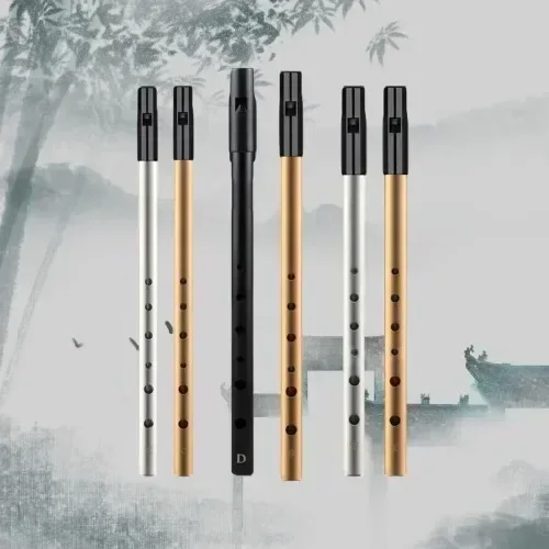 1pc Irish Whistle Flute For Beginners With Professionals Alike C D Bb Key 6Hole Ireland Tin Penny Flute Instrument