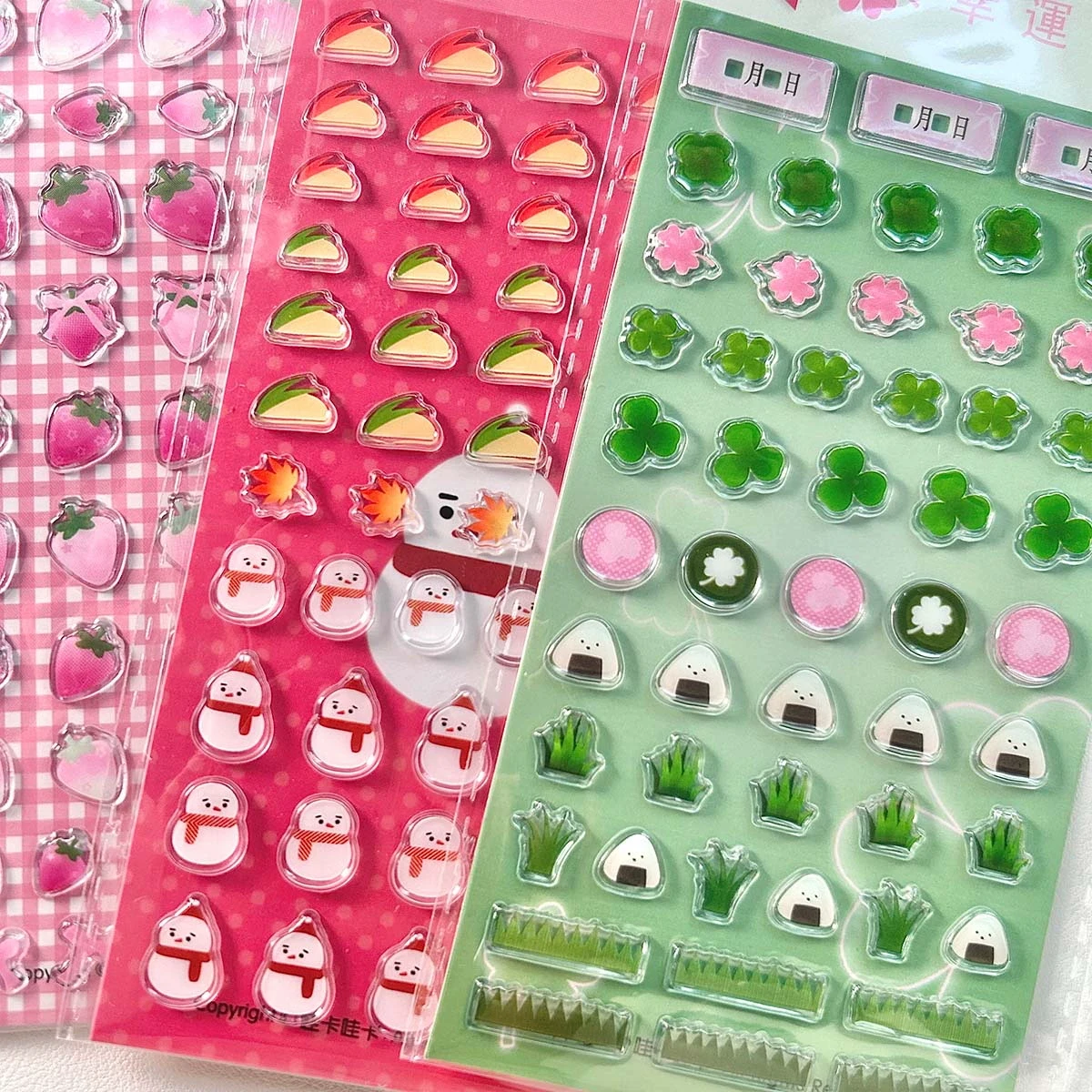 Colorful Stickers for Photocards Kpop Photocard Deco