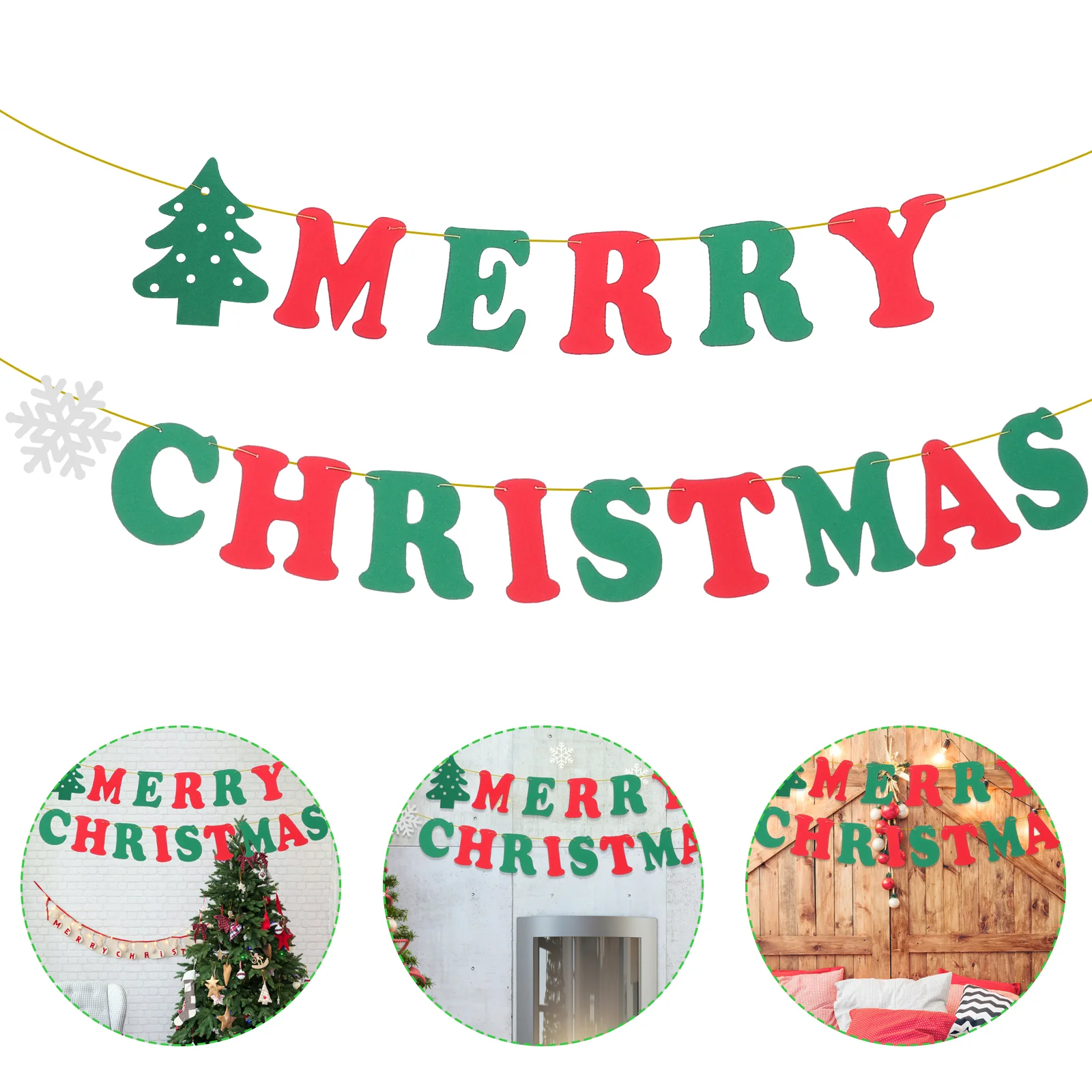 

Рождественские баннеры на стену, красочные рождественские флажки, гирлянда, Холщовый баннер, подвесные рождественские украшения для стены, домашнего камина