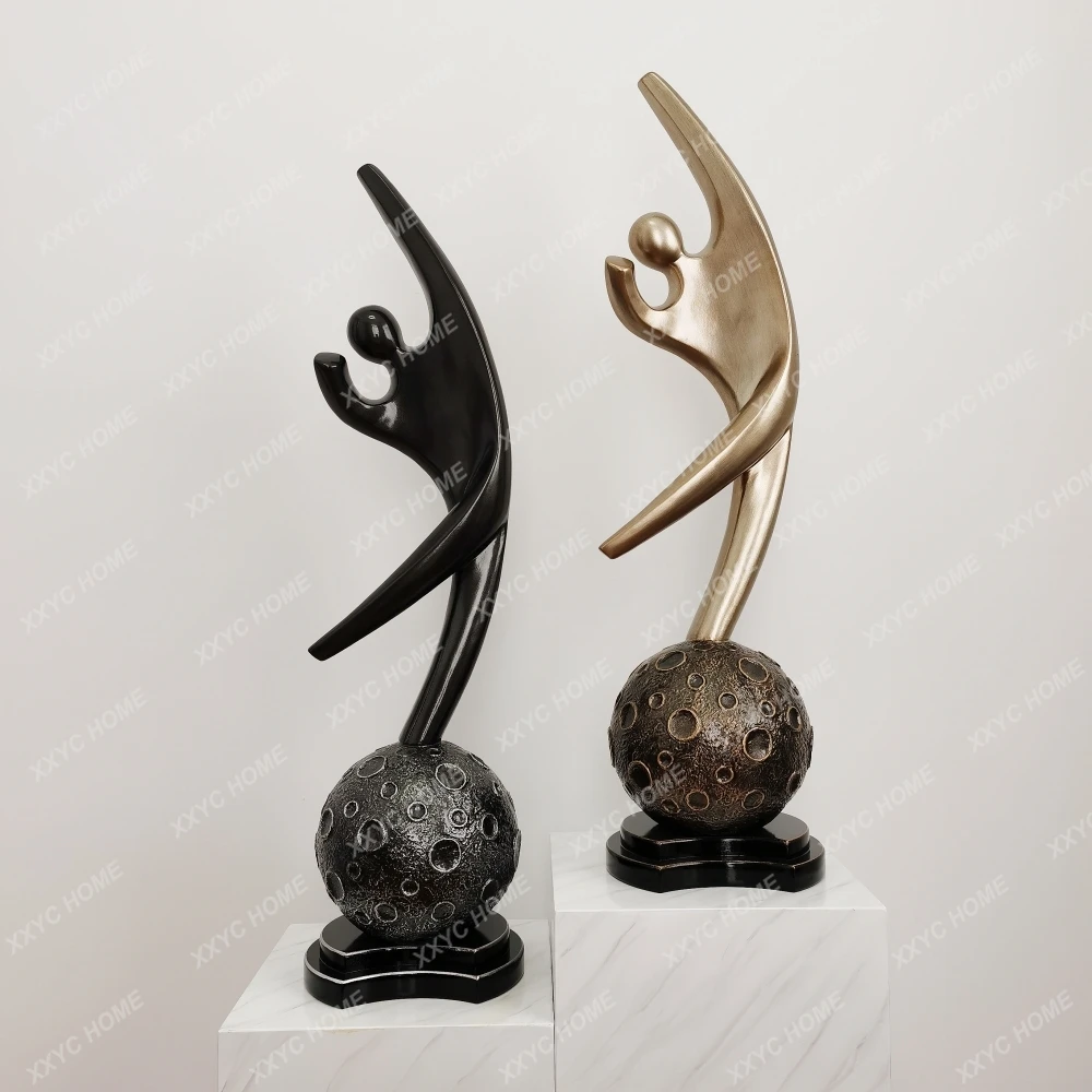 

Living Room Decoration Abstract Art Sculpture Entrance Minimalist Creative Crafts Soft Decoration High Sense