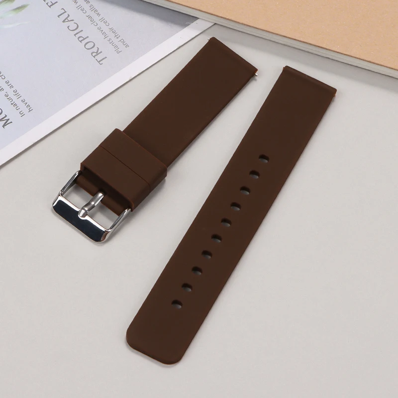 Premium Silicone Quick Release Watch Strap - Universal Fit Wristband