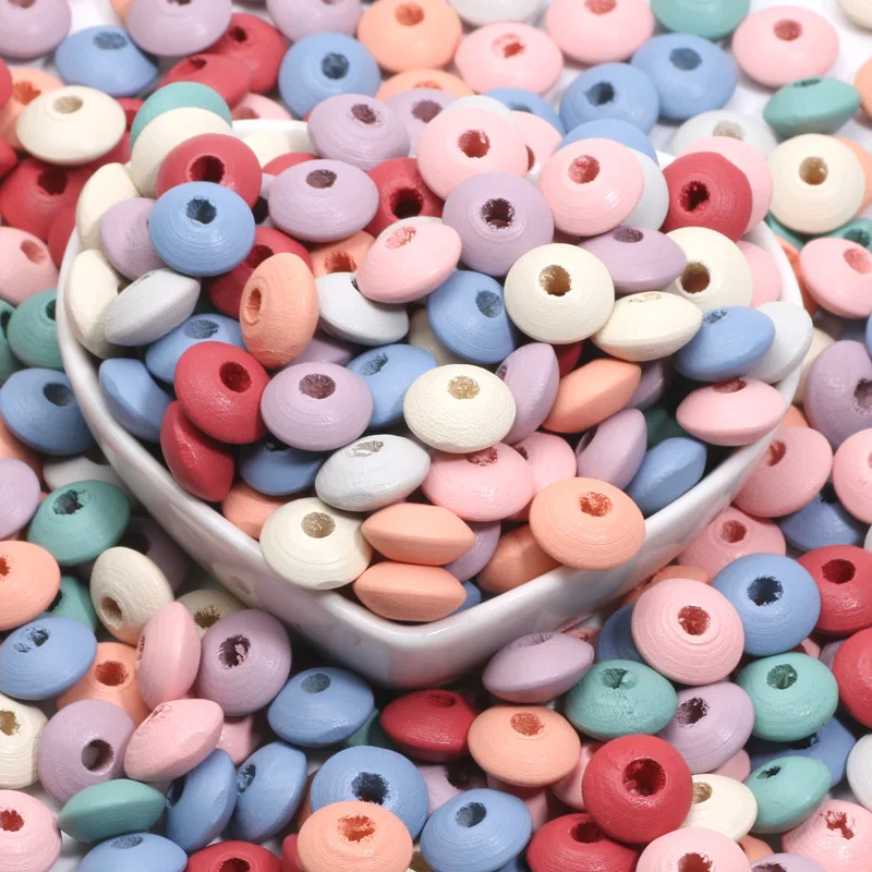 100 Perline A Forma Di Lenticchia Per Abaco, 12 Mm – Mix Di 20 Colori, In Silicone, Per Gioielli E Portachiavi Fai-da-Te - 4