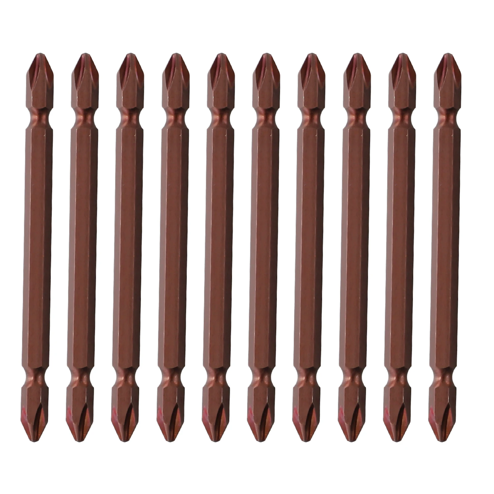 

High Quality None Screwdriver Bits Pneumatic Major Appliances PH2 Pneumatic 100mm Chrome Vanadium Copper-colored 1/4'' Hex