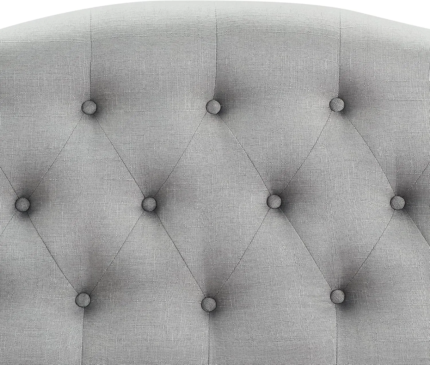 Darax Linen Upholstered Headboard-Modern-Adjustable Height-Button Tufting, Queen, Gary