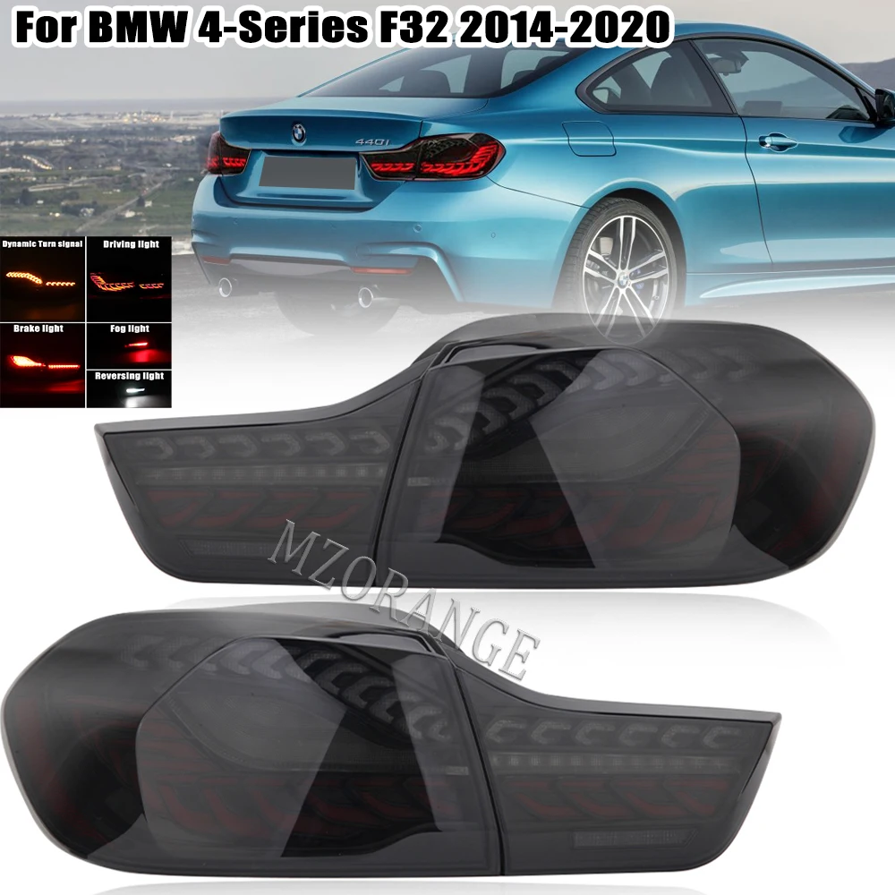 

Фонари задние для BMW 4-Series F32 F33 F36 F82 F83 M4 2014 2015 2016 2017 2018 2019 DRL, 4 шт.