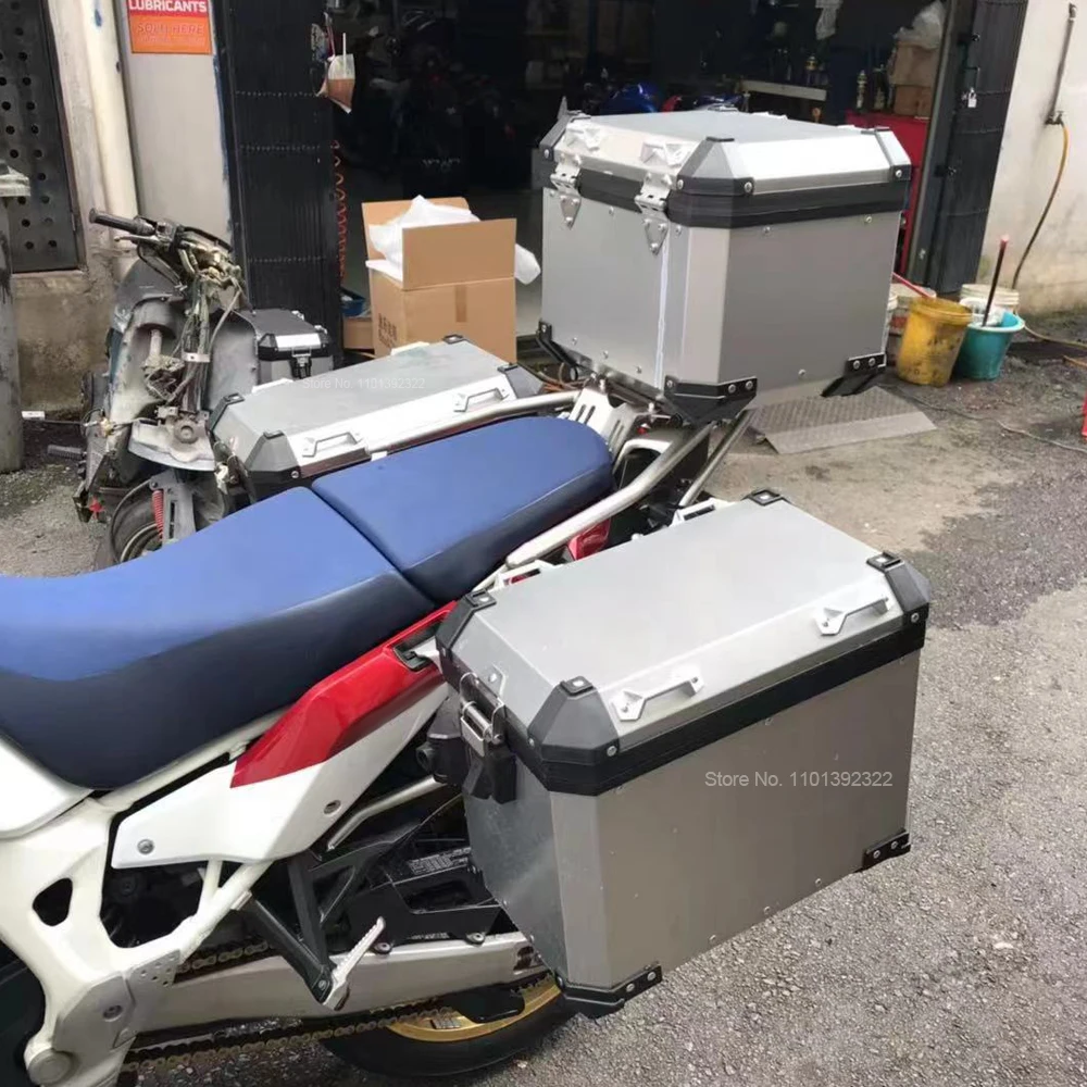 Twin 1000 Borse Alluminio Africa Twin Valigie Laterali Borse