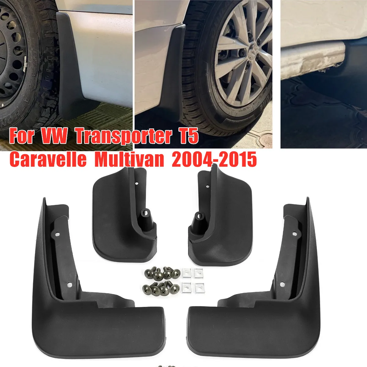 

Брызговики для VW Transporter T6, Multivan 2004-2019