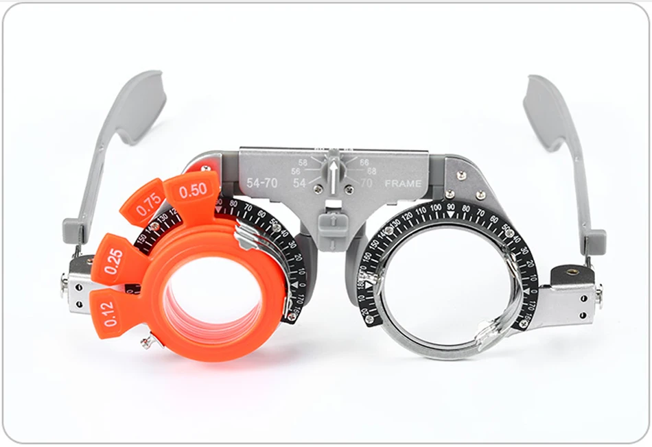 Ophthalmic Equipment Optical Universal Trial Frame Adjustable PD 54-70mm Pure Titanium