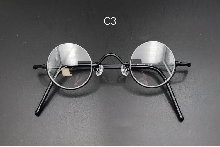 Yujo Women's Semi Rim Round Alloy Reading Glasses 11