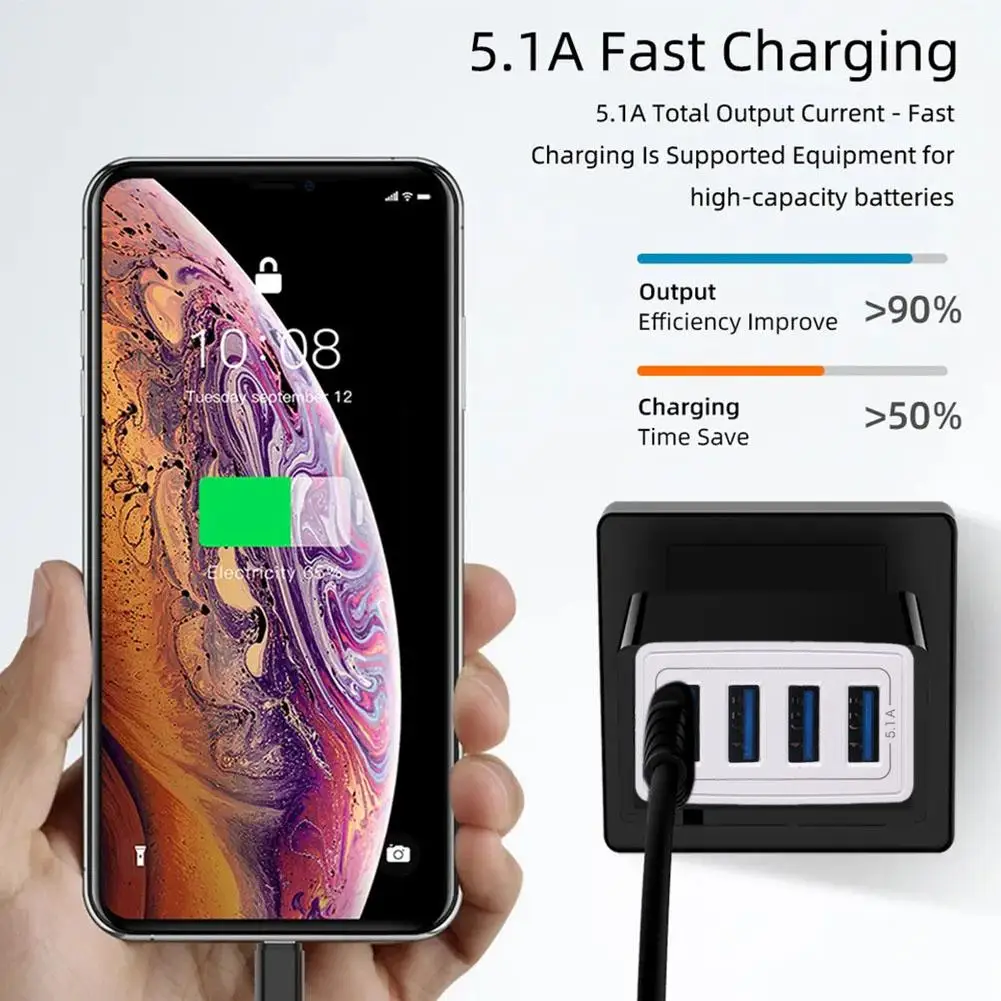 ޴ ȭ  , Ʈ 4USB  Ʈ,  , 12W, 1 