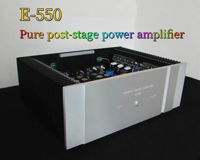 

Refer to Accuphase Circuit E-550 High-fidelity Dual-channel 300W * 2 Pure Rear Audio Amplifier