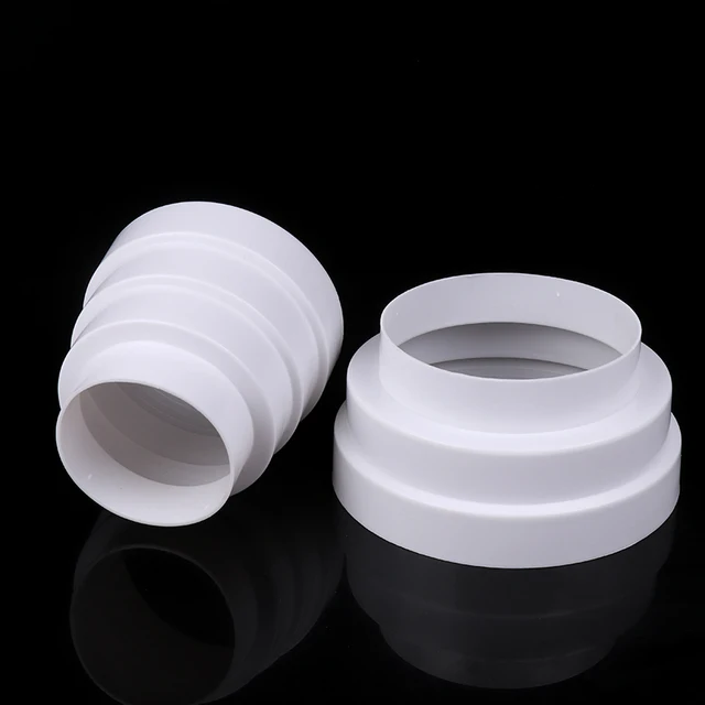 Duct Multi Reducer Extractor Fan Pipe Connector 80/100/110/120/150/160mm For Fan Ventilation Duct Tube Exhaust Duct 5