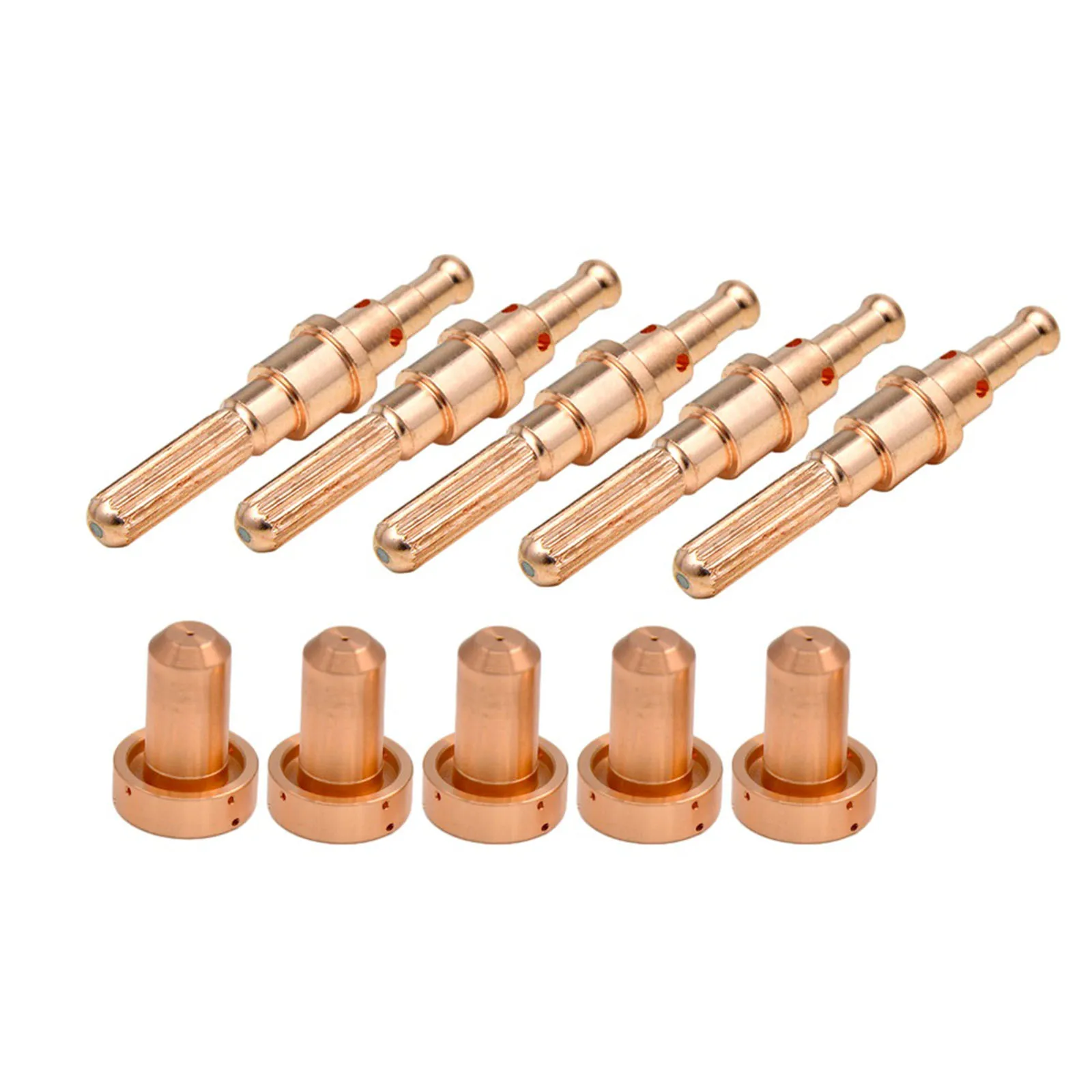 

5pcs 9-8215 Electrode 5 Pcs 9-8207 Nozzle Tips Kit For SL60/100 Plasma 30~100A Welidng Plasma Torch Accessories