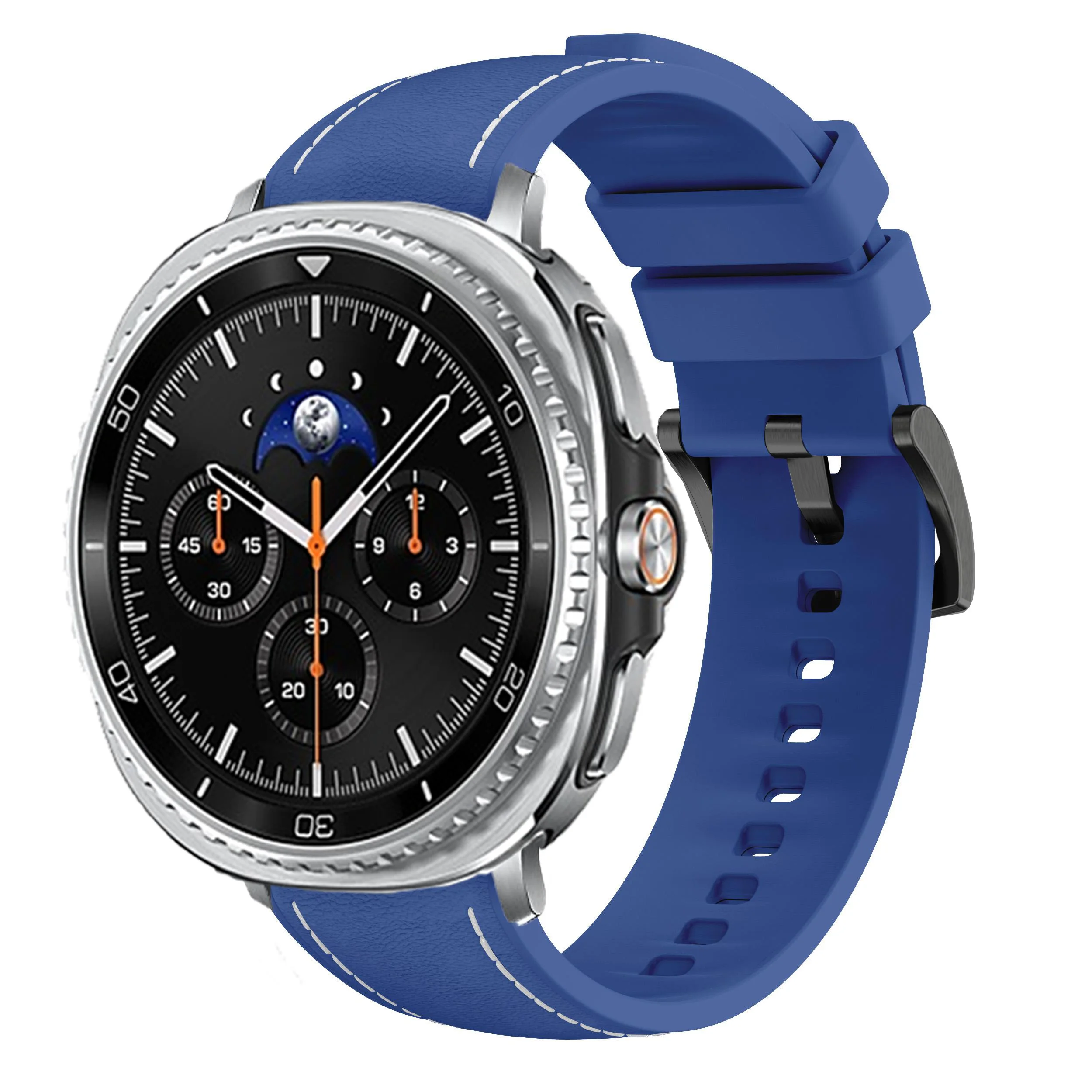 Premium Leather & Silicone Sport Band for Samsung Galaxy Watch - Elegant & Durable Bracelet
