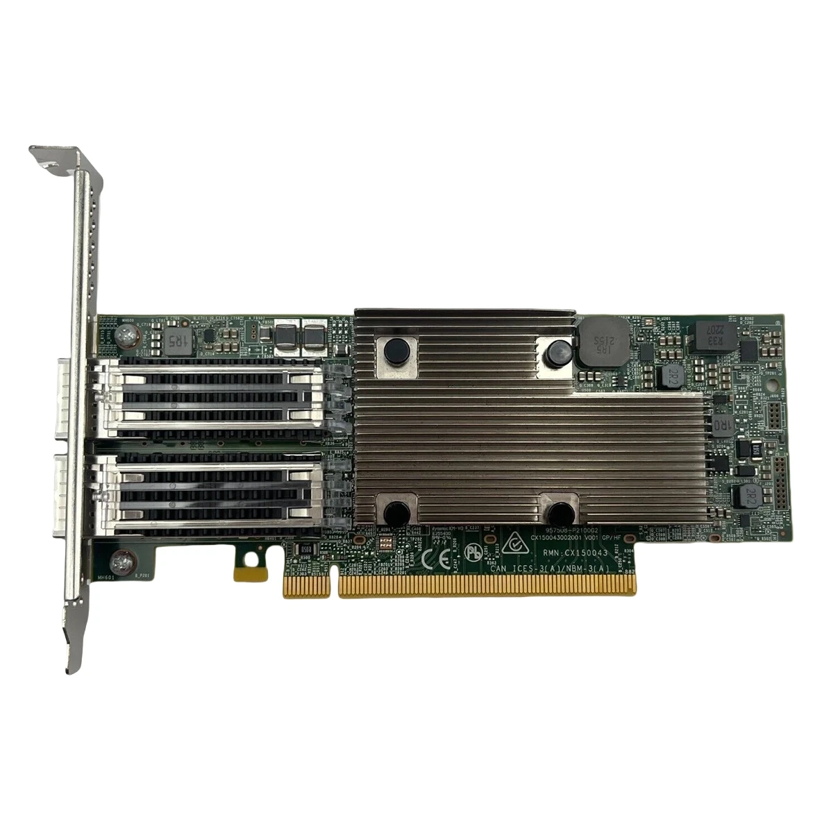 새 제품 Broadcom BCM957508-P2100G 듀얼 포트 100G PCIe 이더넷 NIC P2100G 4.0 x16 카드, 새 원본 포장