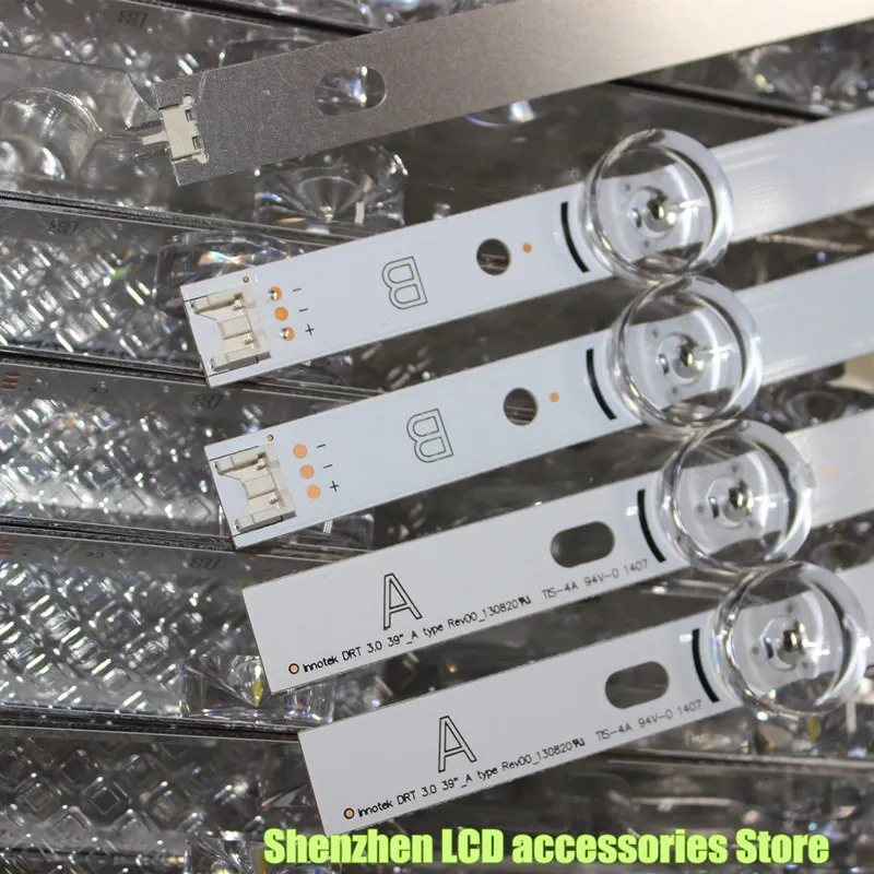 

LED Backlight strip 8 Lamp For LG 39 inch TV 390HVJ01 lnnotek drt 3.0 39" 39LB5610 39LB561V 39LB5800 39LB561F DRT3.0