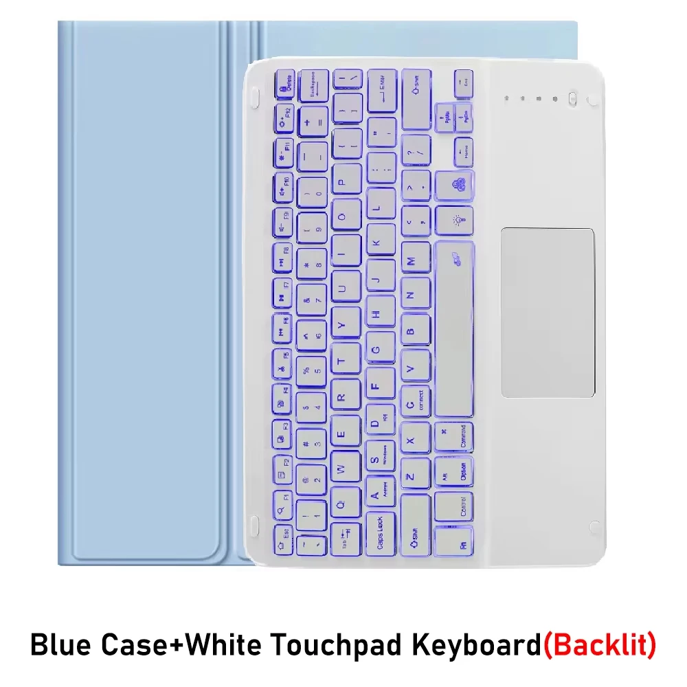 Premium Keyboard Case with Detachable PU Leather Cover