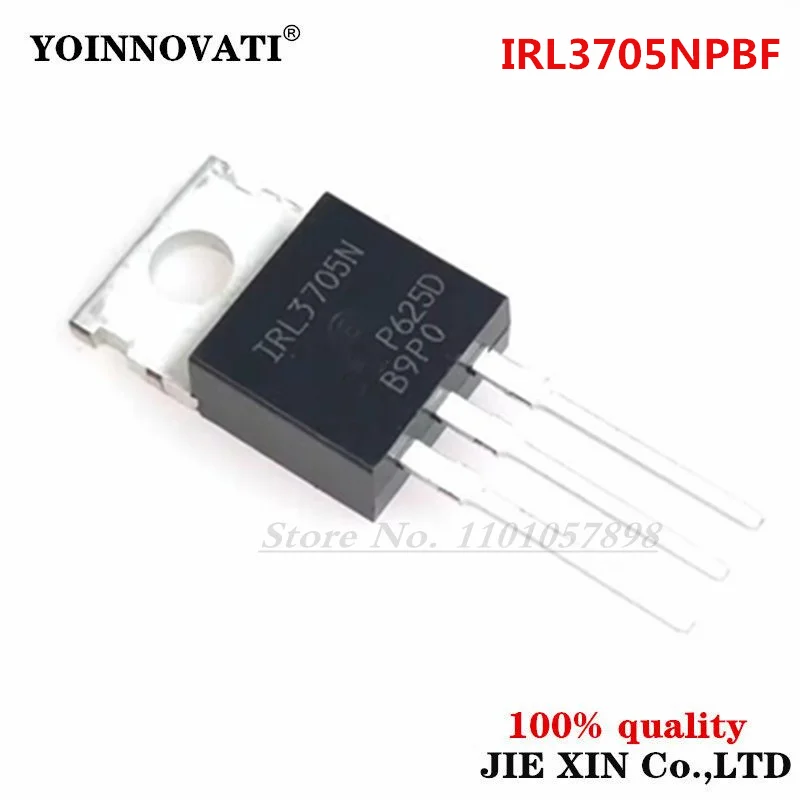 

5 шт. IRL3705NPBF IRL3705N TO-220 TO220 IRL3705 MOS новый оригинальный