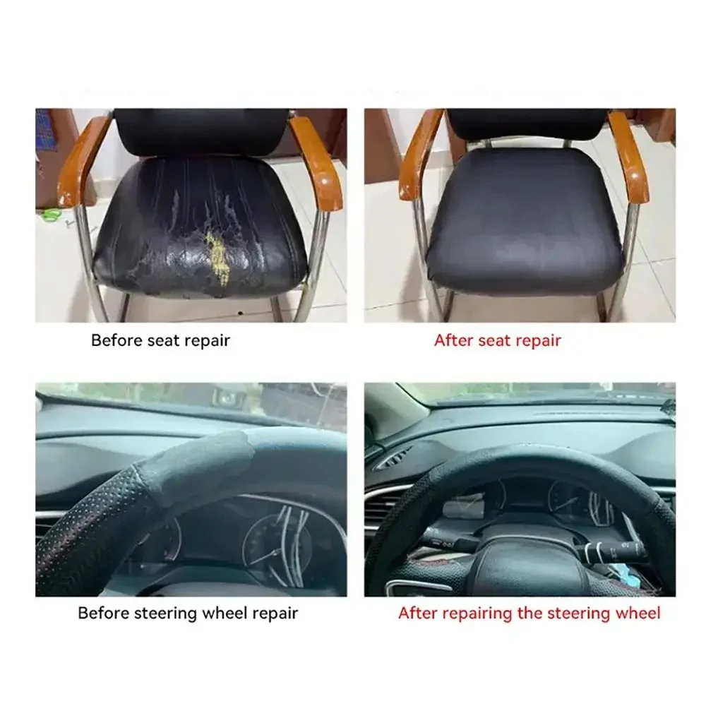 Leather Repair Tape 1Roll Waterproof High Viscosity Repair Tape for Cushion Leather Seat Sofa Leak Wear-Resistant Repair