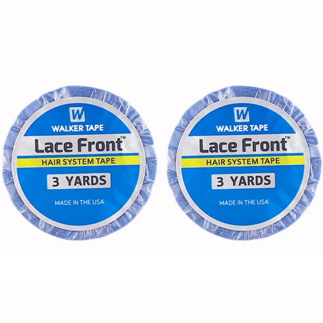 3yard 0.8cm front lace wig glue Double-Sided Tape glue wig glue for tape Hair Extension tape hair lace front tape glue adhesives 3 yard 0.8cm 2pc