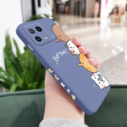 Premium Liquid Silicone Cat Litter Phone Case for Xiaomi 15T Pro (Light Blue 1)