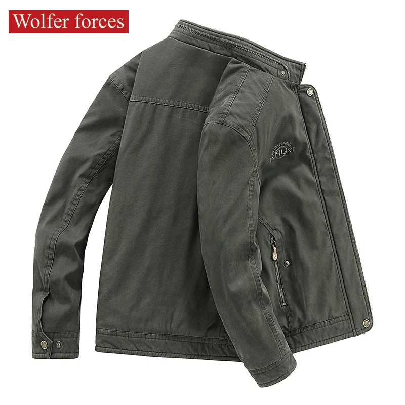 Coat for Men Corduroy Jacket Design Clothes Military Parka Militari Baseball Uniform Heavy Cardigan Windbreaker бейсбольная парка yale heavy weight baseball parka oatmeal