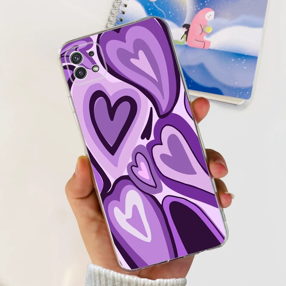 Stylish Transparent TPU Soft Silicone Phone Case