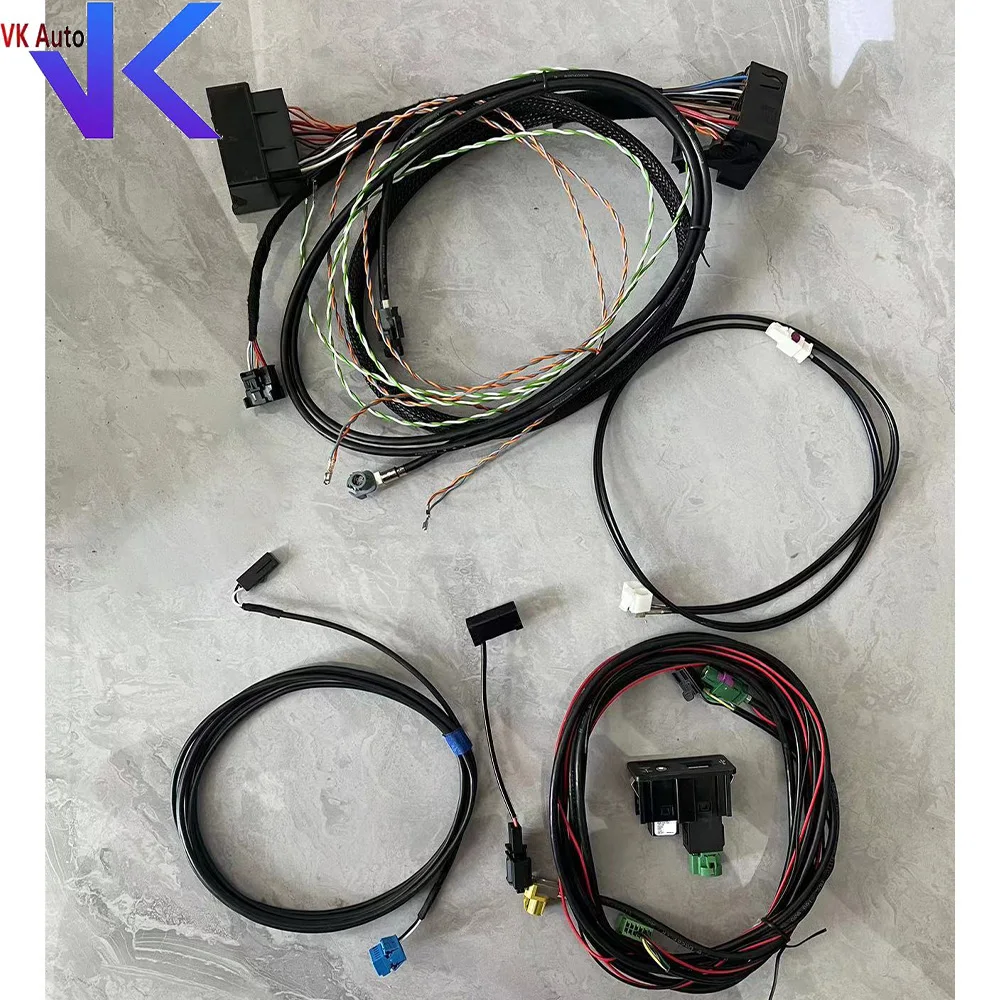 Per Golf Mk7 Per Passat B8 Di Alta Qualità Mib2 Std2 Zr Nav Scopri Pro Aggiornamento Radio Installa Cavo Adattatore Cablaggio