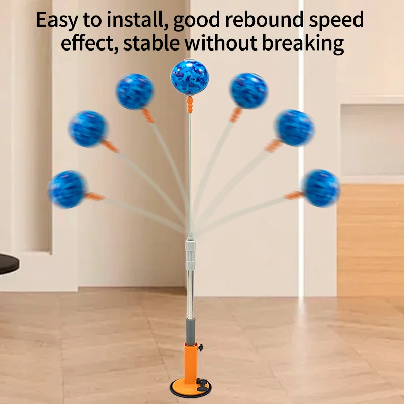 Vertical boxing reaction ball Children's boxing adjustable speed trainer home pressure relief target
