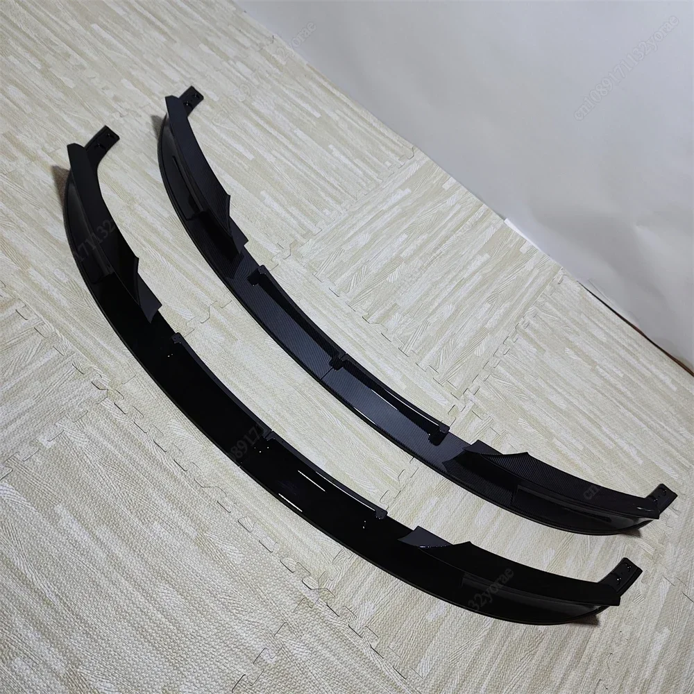 Auto Voorbumper Lip Spoiler Splitter voor BMW 3 Series F30 2013-2019, Diffuser bescherming Spoiler ABS duurzame auto Front Spoiler Anti-kras Splitter Spoiler