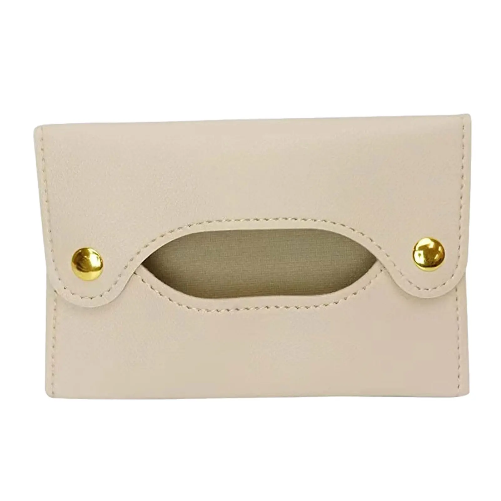 Small Pocket Paper Towel Cover Easy To Clean Wide Range Of Uses ple And Modern Tissues Bag Holder Beige 4